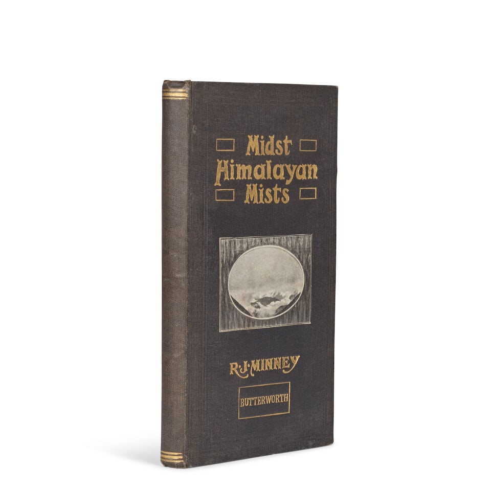 HIMALAYAS MINNEY (R.J.) Midst Himalayan Mists, FIRST EDITION, AUTHOR'S PRESENTATION COPY, INSCRI... - 2