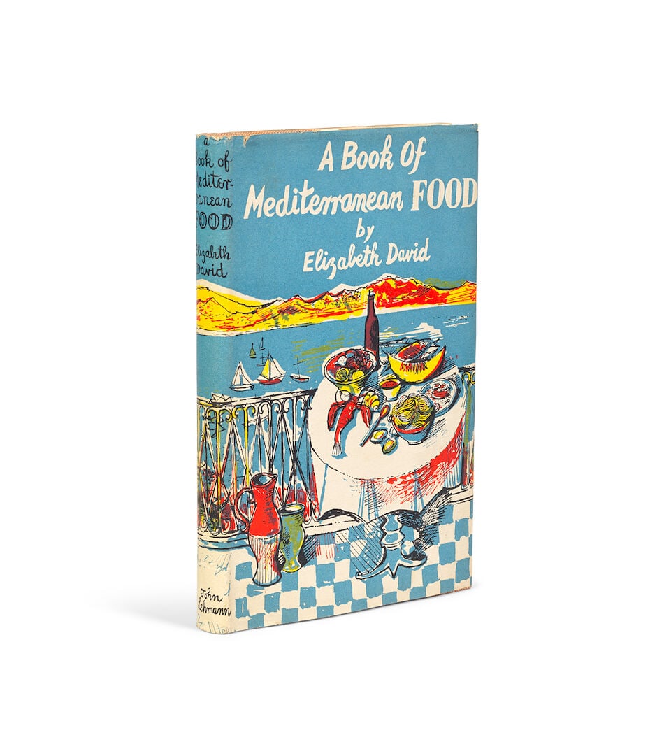 COOKERY DAVID (ELIZABETH) A Book of Mediterranean Food, FIRST EDITION OF THE AUTHOR'S FIRST BOOK... (1 of 1)