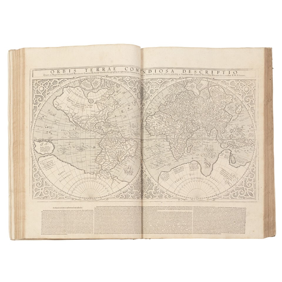 MERCATOR (GERARD) Italiae, Sclavoniae, et Graeciae tabulae geographicae; Galliae tabule geograph... (1 of 5)
