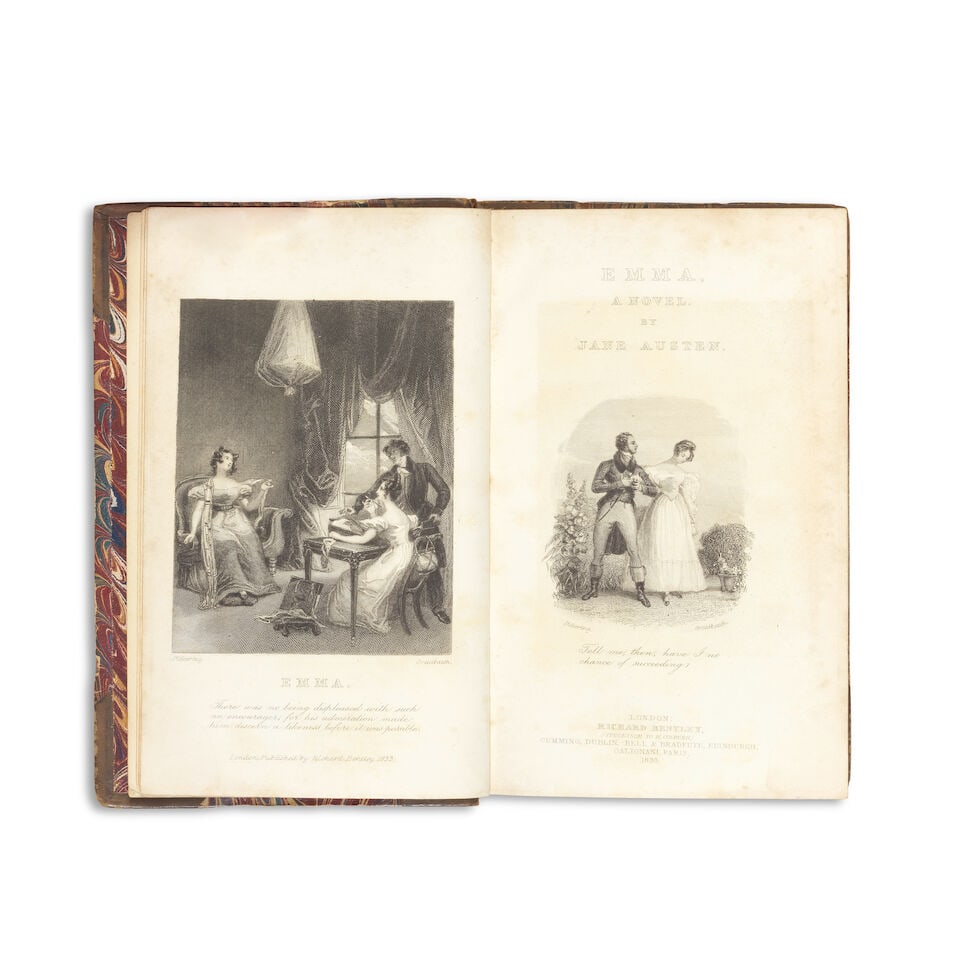 AUSTEN (JANE) Emma, Richard Bentley, 1833 (1 of 2)