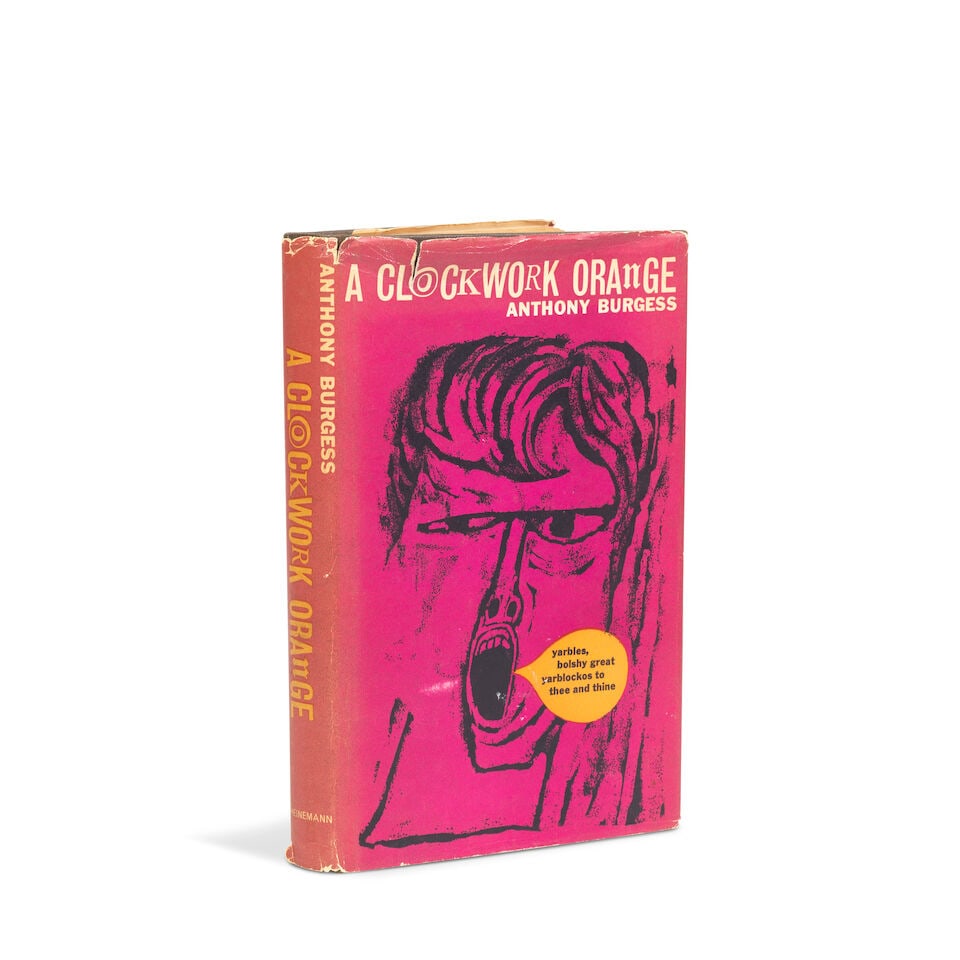 BURGESS (ANTHONY) A Clockwork Orange, FIRST EDITION, FIRST ISSUE, Heinemann, [1962] (1 of 3)