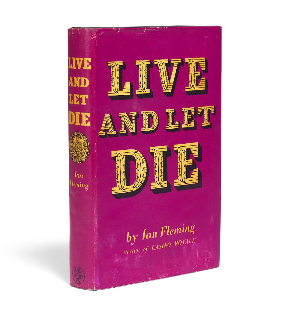 FLEMING (IAN) Live and Let Die, FIRST EDITION, FIRST ISSUE, FIRST STATE, Jonathan Cape, [1954] (1 of 3)