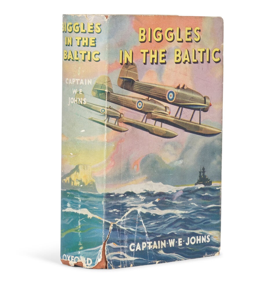 JOHNS (CAPT. W.E.) Biggles in the Baltic. A Tale of the Second World War, FIRST EDITION IN DUST-... (1 of 2)