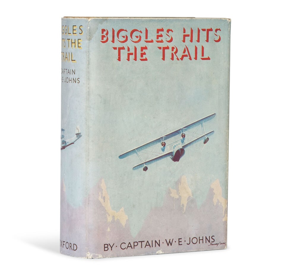 JOHNS (CAPT. W.E.) Biggles Hits the Trail, FIRST EDITION IN DUST-JACKET, O.U.P., [1935] (1 of 3)