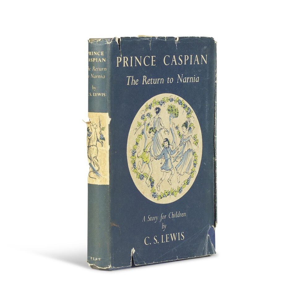 LEWIS (C.S.) Prince Caspian. The Return to Narnia, FIRST EDITION, Geoffrey Bles, [1951] (1 of 2)