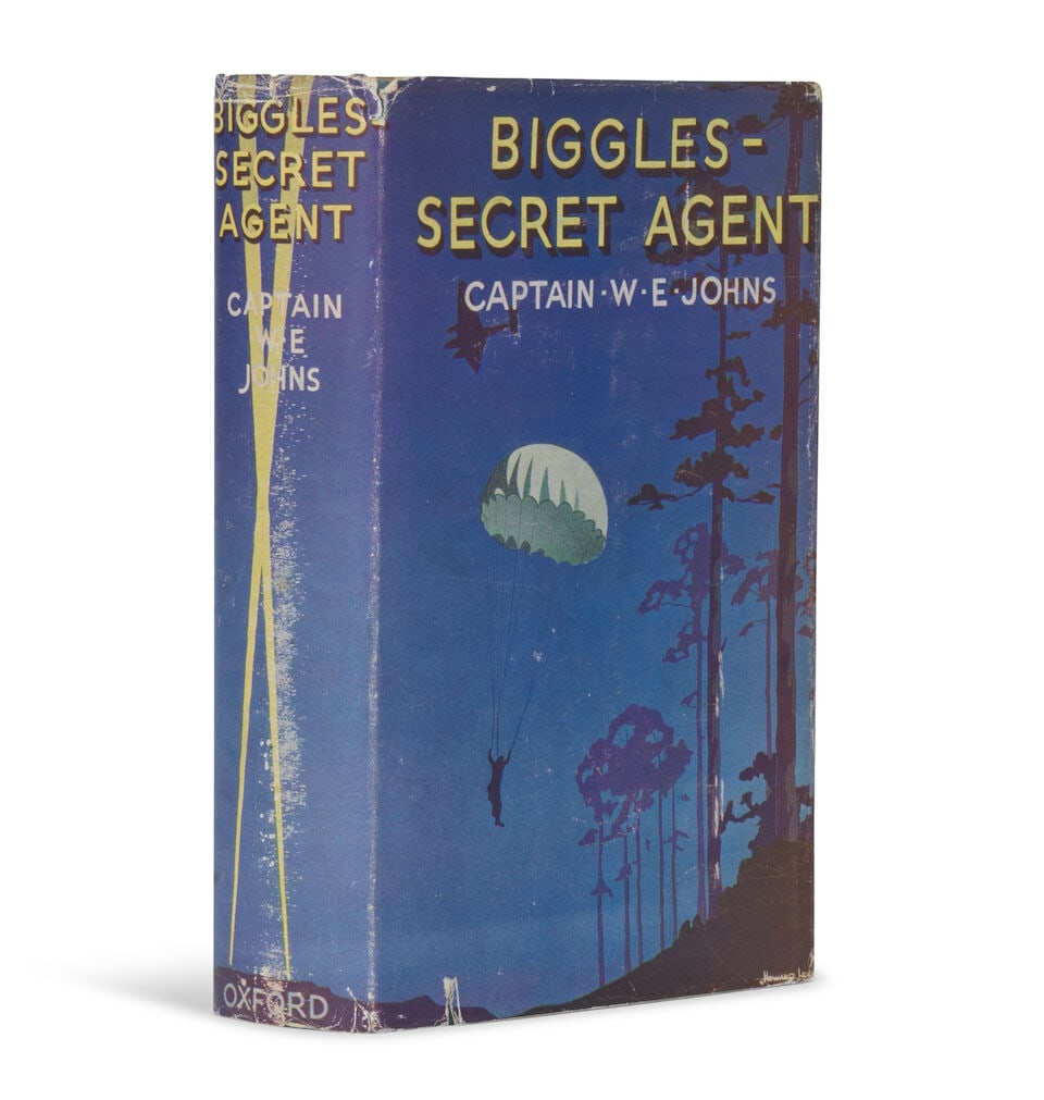 JOHNS (CAPT. W.E.) Biggles - Secret Agent, FIRST EDITION, IN DUST-JACKET, O.U.P., [1940] (1 of 3)