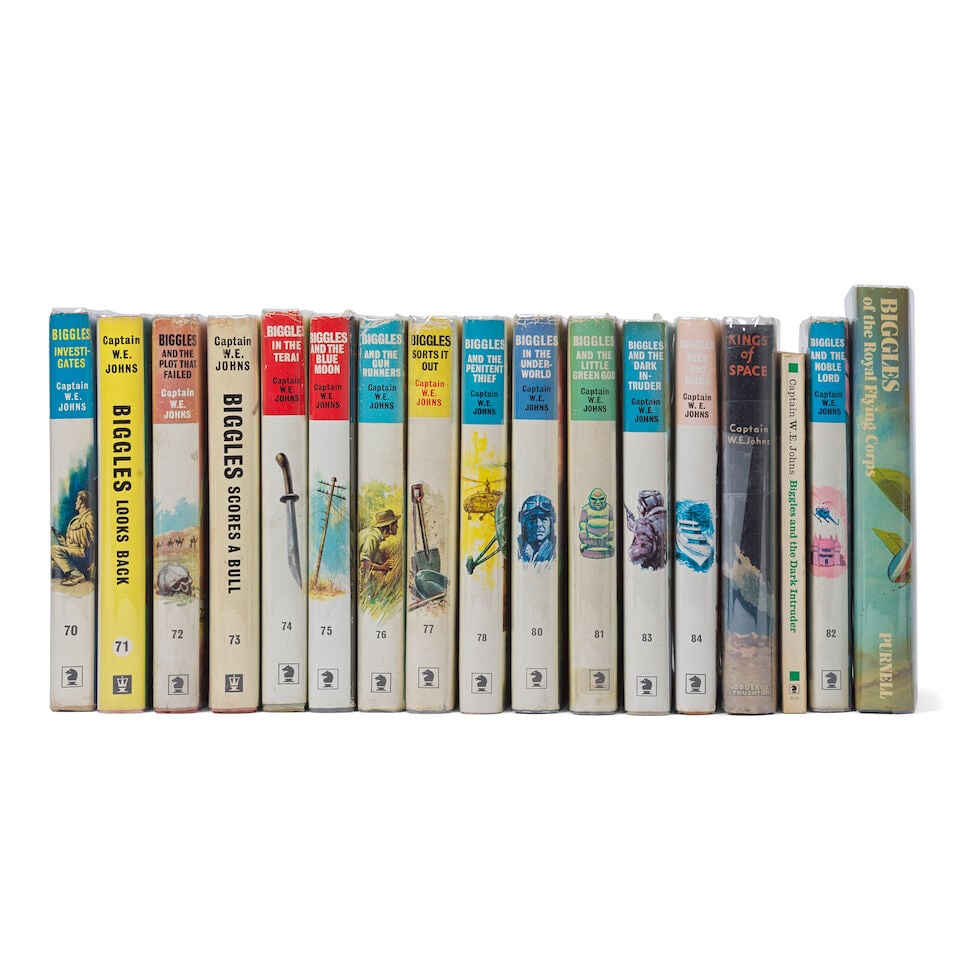 JOHNS (CAPT. W.E.) Biggles Investigates, 1965; and 16 other Biggles (17) (1 of 2)