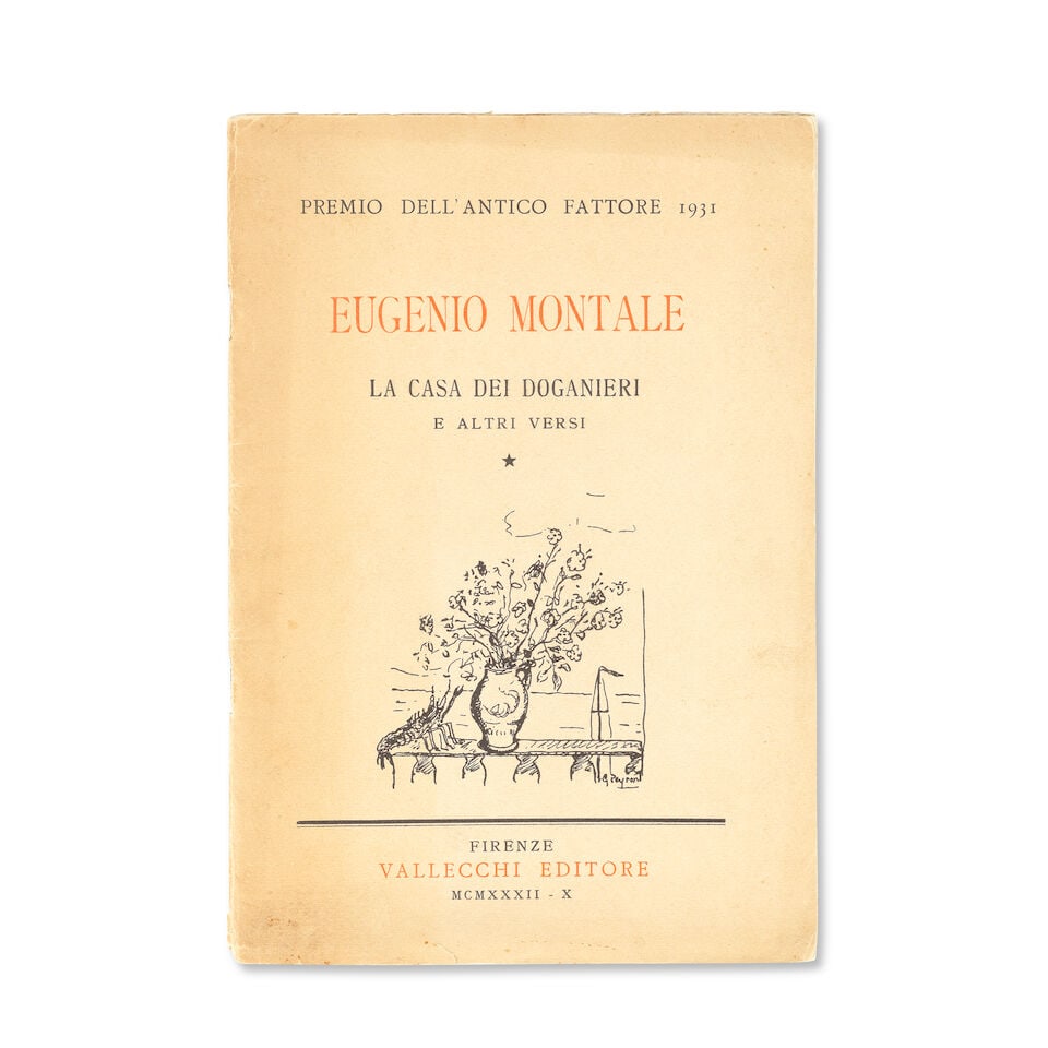 MONTALE (EUGENIO) La Casa dei Doganieri e altri versi, NUMBER XII OF 25 COPIES numbered in roman... (1 of 3)