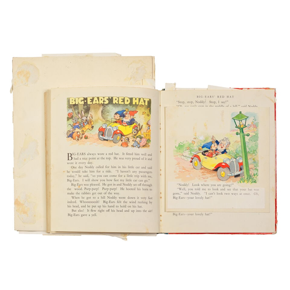 NODDY - ARTWORK VAN DER BEEK (HARMSEN) A group of 50 original illustrations for the second The N... - 7