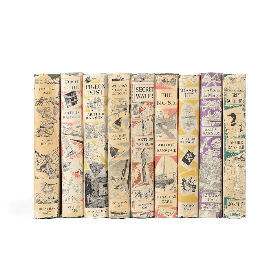 RANSOME (ARTHUR) Swallowdale and 8 others from series, dust-jackets, 1932-1947 (9) (1 of 2)