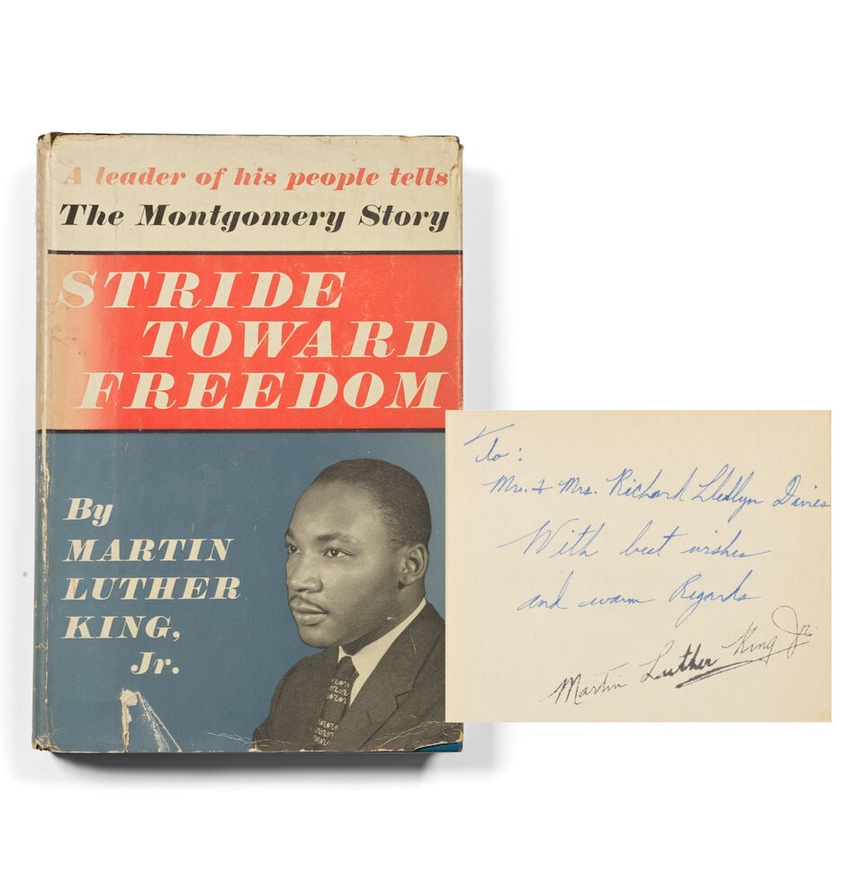 KING (MARTIN LUTHER, JR.) Stride Toward Freedom. The Montgomery Story, FIRST EDITION, AUTHOR'S P... (1 of 2)