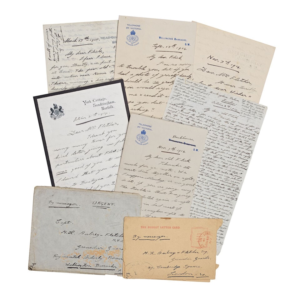 ROYALTY - EDWARD (PRINCE OF WALES) Series of thirteen autograph letters signed, to Sir Henry Lau... (1 of 1)