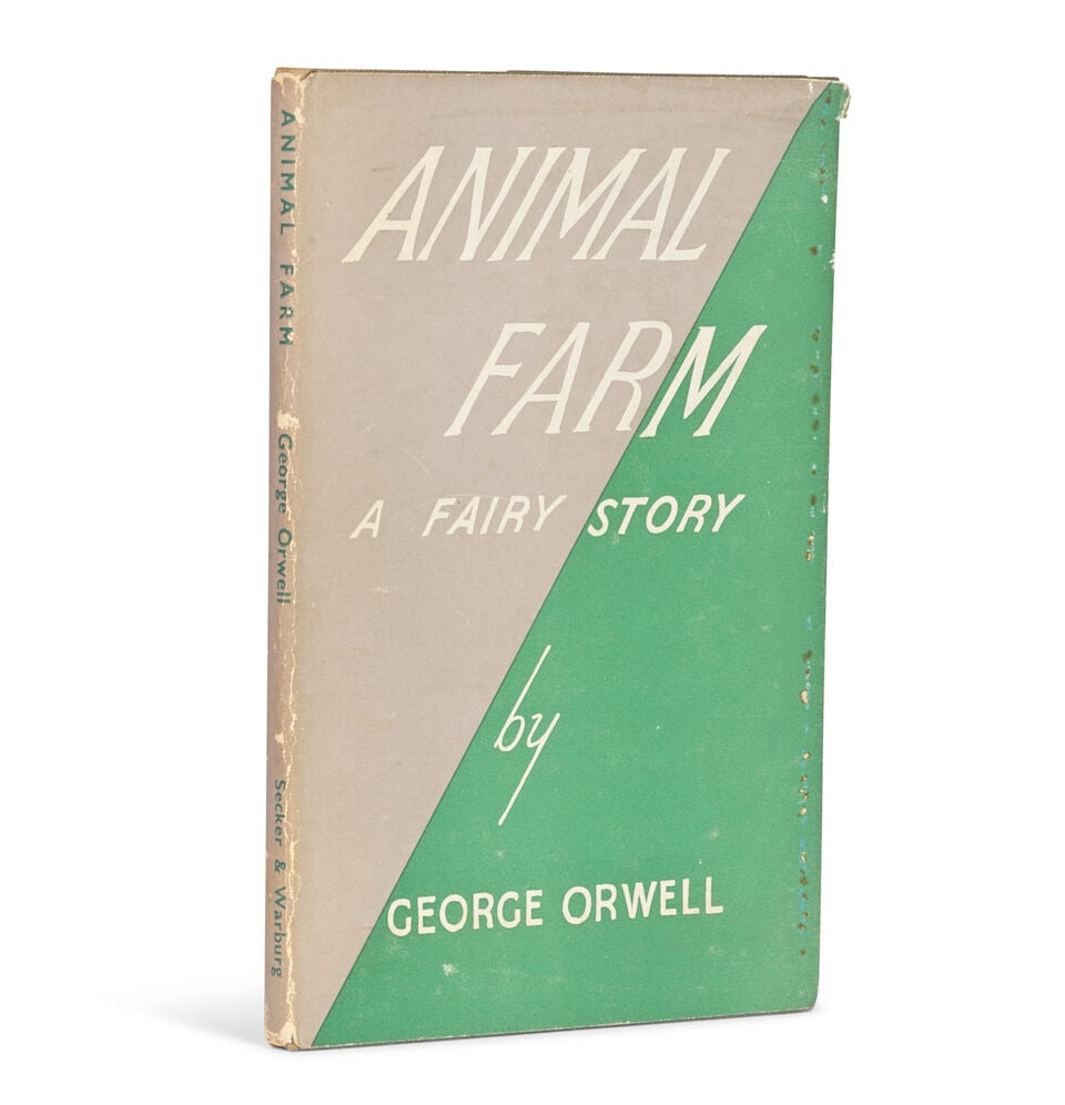 ORWELL (GEORGE) Animal Farm, FIRST EDITION, FIRST ISSUE, Secker & Warburg, 1945 (1 of 1)