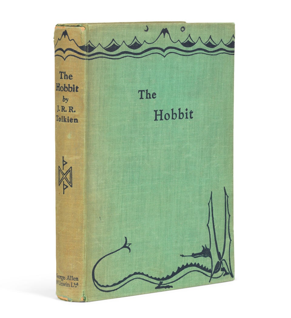 TOLKIEN (J.R.R.) The Hobbit or There and Back Again, FIRST EDITION, SECOND IMPRESSION, George Al... (1 of 2)