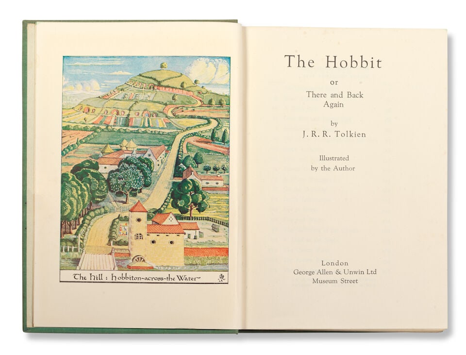 TOLKIEN (J.R.R.) The Hobbit or There and Back Again, FIRST EDITION, SECOND IMPRESSION, George Al... - 2