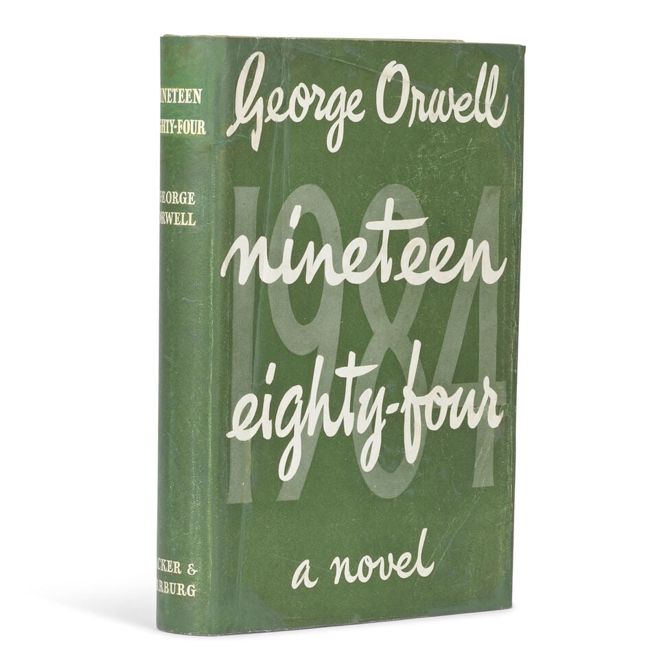 ORWELL (GEORGE) Nineteen Eighty-Four, FIRST EDITION, Secker & Warburg, 1949 (1 of 2)