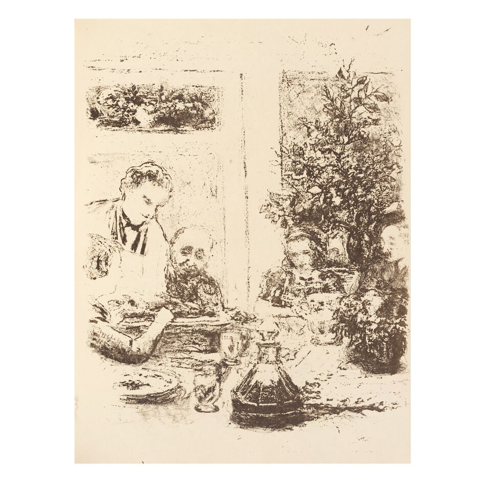 VUILLARD (EDOUARD) - LAROCHE (HENRY JEAN) Cuisine. Recueil de 117 recettes, ONE OF TEN COPIES ON... (1 of 3)