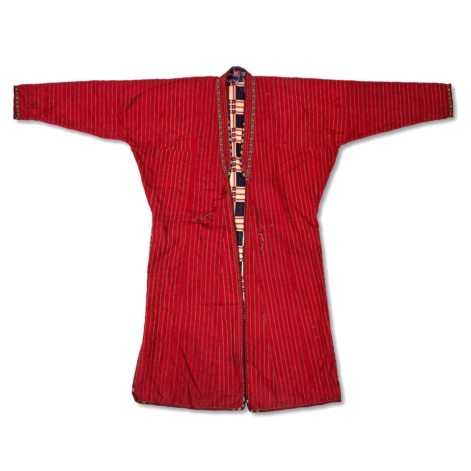 Two woven silk robes (chapan) Central Asia, 19th/ 20th Century(2) - 5