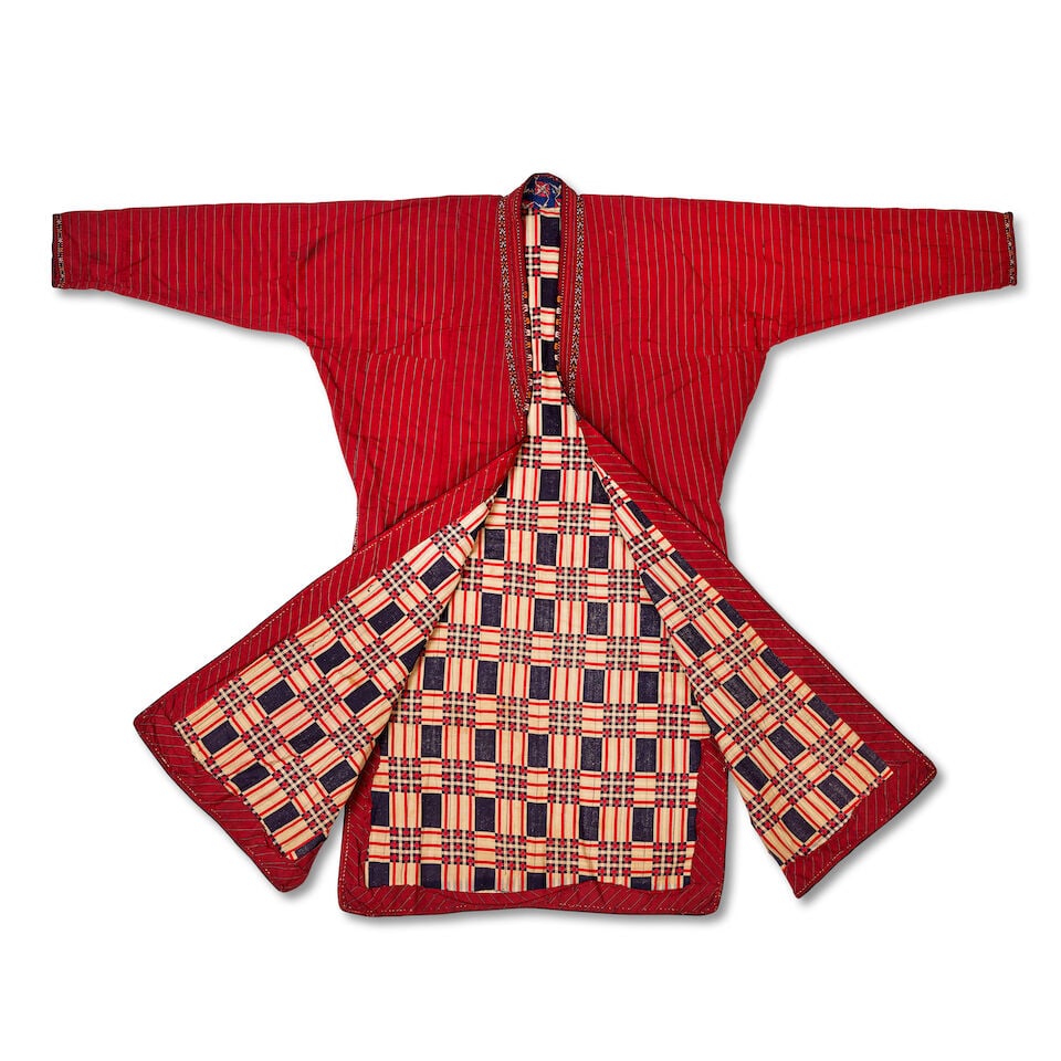Two woven silk robes (chapan) Central Asia, 19th/ 20th Century(2) - 6