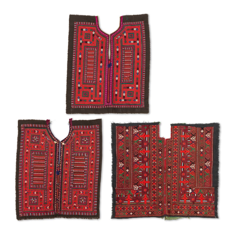 A group of Turkoman embroidered garments Central Asia, 20th Century (22) - 2