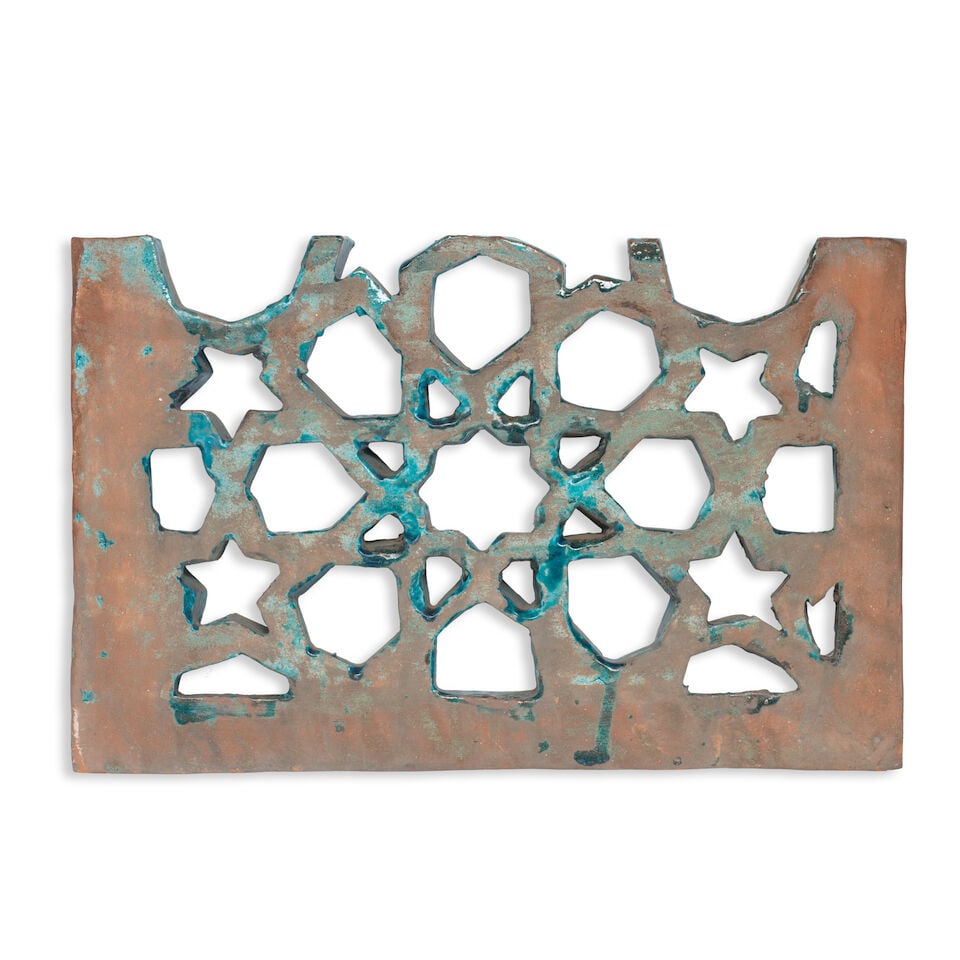 Two Multan openwork pottery screens (jalis) North India, 19th Century (2) - 2