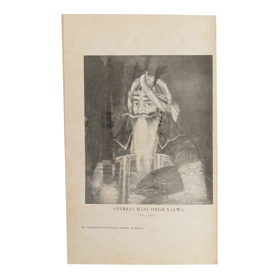 General Hari Singh Nalwa 1791-1837, by Autar Singh Sandhu MA Lahore, Cunningham Historical Socie... - 3