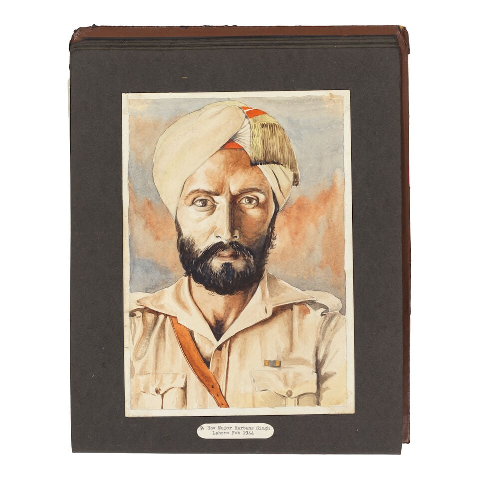 An album of thirty-two watercolours depicting views of Bombay, Delhi, Dacca, etc., and Lahore, i... - 4