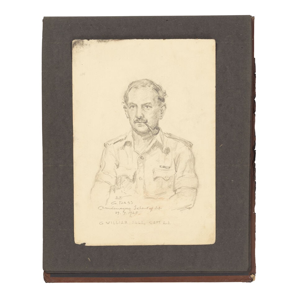 An album of thirty-two watercolours depicting views of Bombay, Delhi, Dacca, etc., and Lahore, i... - 8