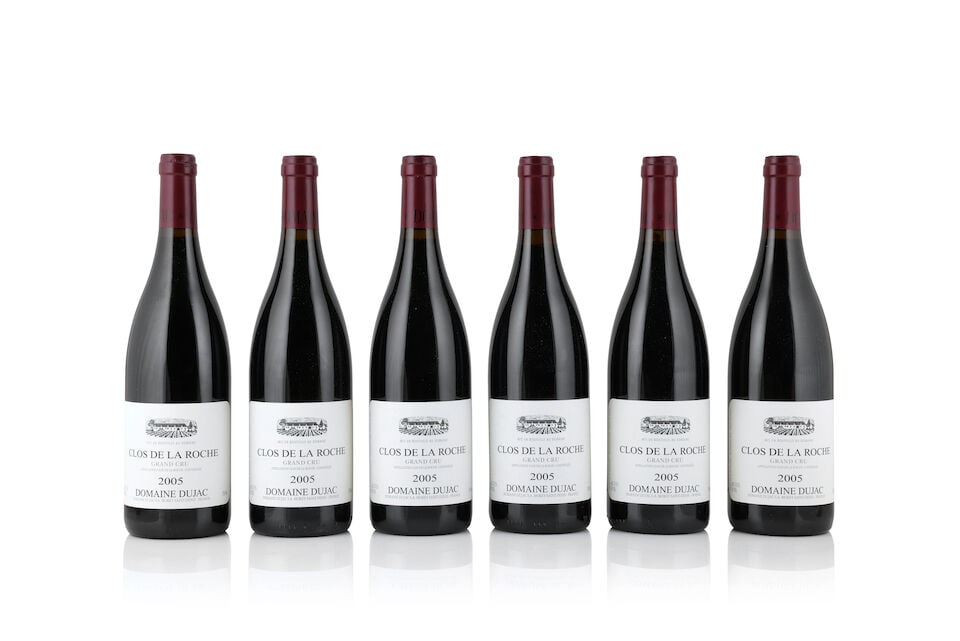 Domaine Dujac, Clos de la Roche, 2005 (6 x 750ml): Domaine Dujac, Clos de la Roche, 2005 (6 x 750ml) Region: Côte de Nuits Packaging: original carton This lot is subject to the following lot symbols: Δ Δ VAT at the prevailing rate on Ha