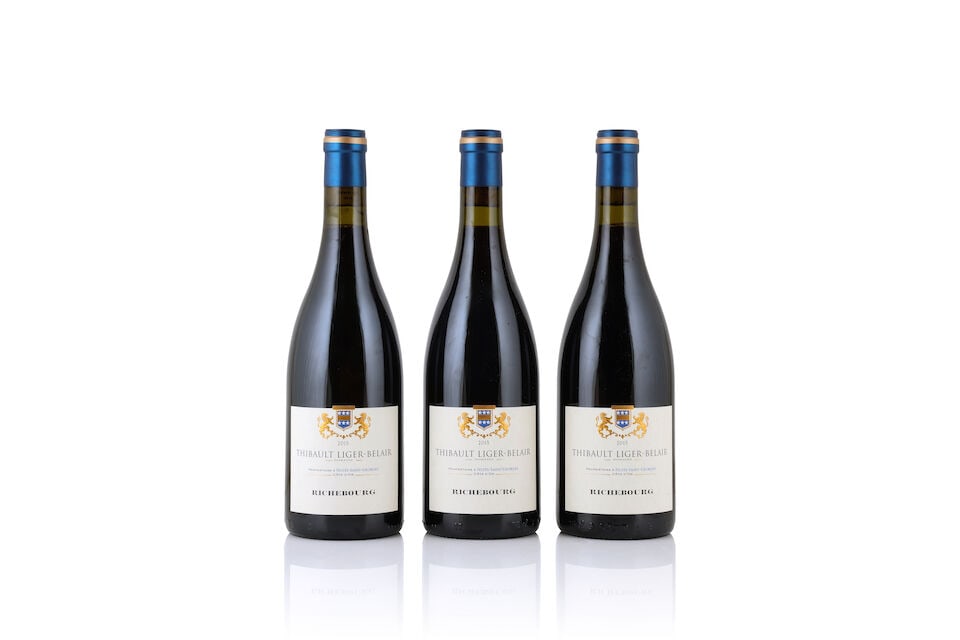 Thibault Liger-Belair, Richebourg, 2015 (3 x 750ml): Thibault Liger-Belair, Richebourg, 2015 (3 x 750ml) Region: Côte de Nuits This lot is subject to the following lot symbols: Δ Δ VAT at the prevailing rate on Hammer Price and Buyer's Pr