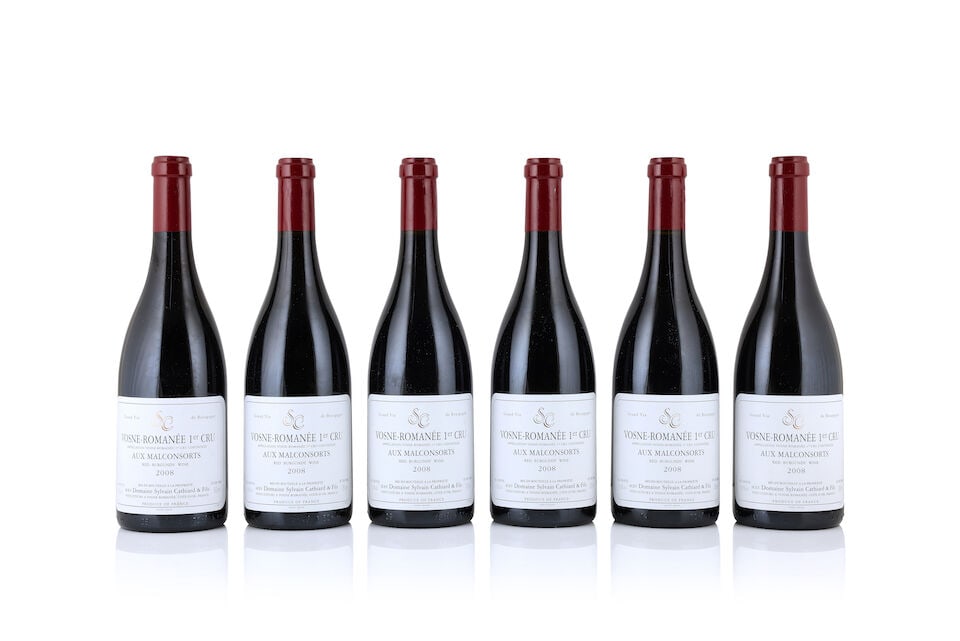Domaine Sylvain Cathiard, Vosne-Romanée 1er Cru Aux Malconsorts, 2008 (6 x 750ml): Domaine Sylvain Cathiard, Vosne-Romanée 1er Cru Aux Malconsorts, 2008 (6 x 750ml) Region: Côte de Nuits Packaging: original carton This lot is subject to the following lot symbols: Δ &#