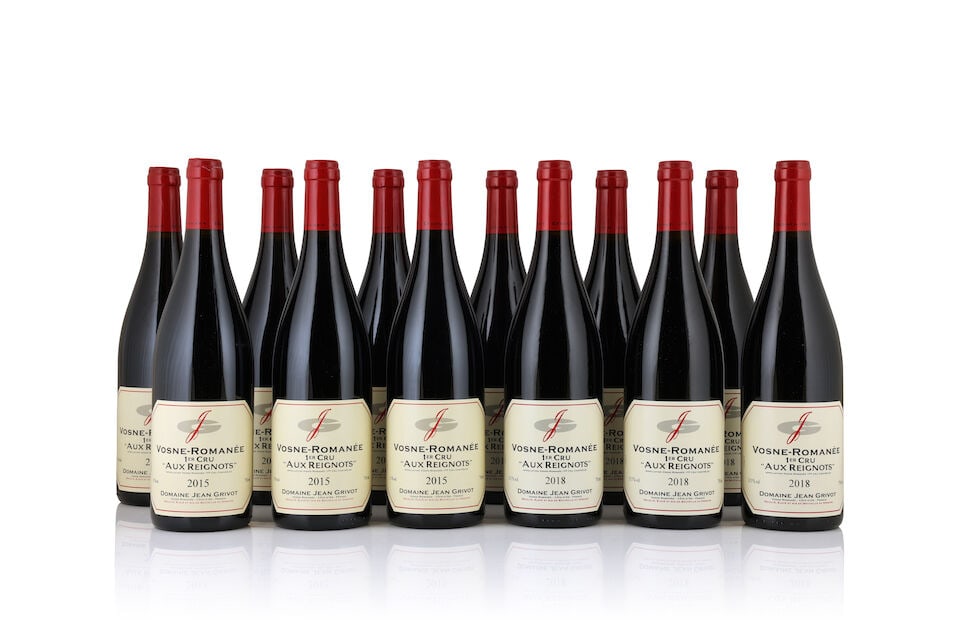 Domaine Jean Grivot, Vosne-Romanée 1er Cru Aux Reignots, 2015 (6 x 750ml) Domaine Jean Gri...: Domaine Jean Grivot, Vosne-Romanée 1er Cru Aux Reignots, 2015 (6 x 750ml) Region: Côte de Nuits Packaging: original carton Domaine Jean Grivot, Vosne-Romanée 1er Cru Aux Reignots, 2018