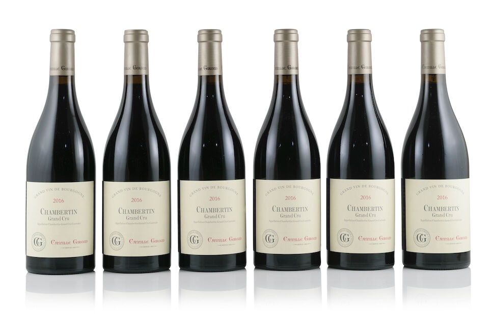 Maison Camille Giroud, Chambertin, 2016 (6 x 750ml): Maison Camille Giroud, Chambertin, 2016 (6 x 750ml) Region: Côte de Nuits Packaging: original carton This lot is subject to the following lot symbols: Δ Δ VAT at the prevailing rate on