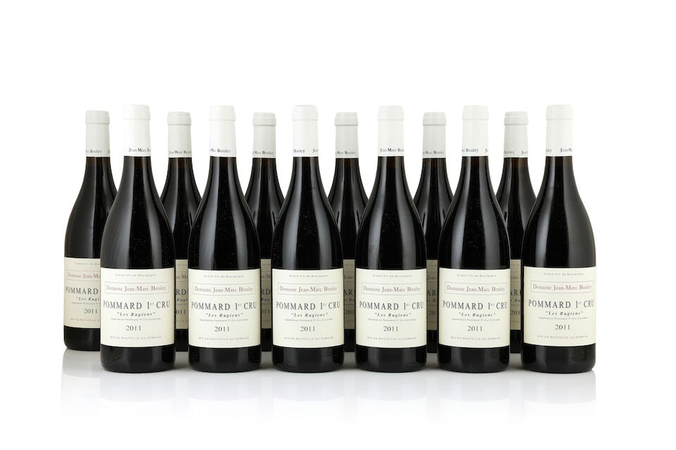 Domaine Jean-Marc Bouley, Pommard 1er Cru Les Rugiens, 2011 (12 x 750ml): Domaine Jean-Marc Bouley, Pommard 1er Cru Les Rugiens, 2011 (12 x 750ml) Region: Côte de Beaune Packaging: original carton This lot is subject to the following lot symbols: Δ Δ VAT at