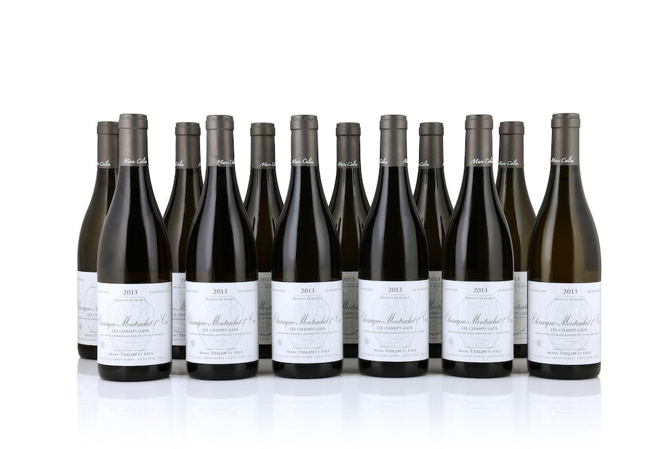 Marc Colin et Fils, Chassagne-Montrachet 1er Cru Les Champs Gains, 2013 (12 x 750ml): Marc Colin et Fils, Chassagne-Montrachet 1er Cru Les Champs Gains, 2013 (12 x 750ml) Region: Côte de Beaune Packaging: original carton This lot is subject to the following lot symbols: Δ 
