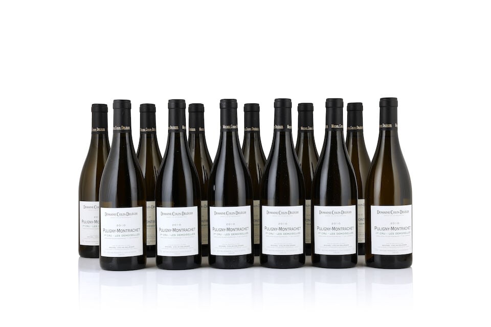 Michel Colin-Déléger, Puligny Montrachet 1er Cru Les Demoiselles, 2010 (12 x 750ml): Michel Colin-Déléger, Puligny Montrachet 1er Cru Les Demoiselles, 2010 (12 x 750ml) Region: Côte de Beaune Packaging: 2 x original cartons (damp-affected) This lot is subject to the