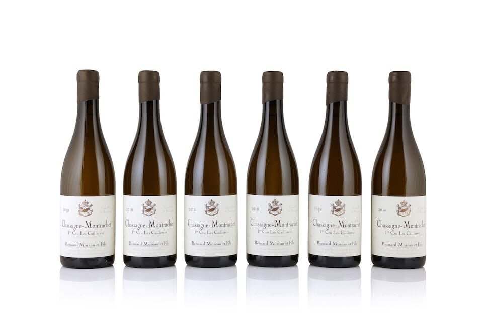 Bernard Moreau, Chassagne-Montrachet 1er Cru Les Caillerets, 2018 (6 x 750ml) (1 of 1)