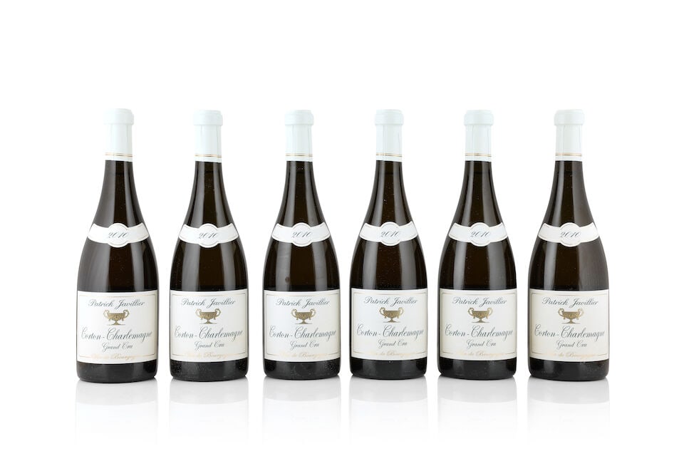 Patrick Javillier, Corton-Charlemagne, 2010 (6 x 750ml): Patrick Javillier, Corton-Charlemagne, 2010 (6 x 750ml) Region: Côte de Beaune Packaging: original wooden case This lot is subject to the following lot symbols: Δ Δ VAT at the prevailin