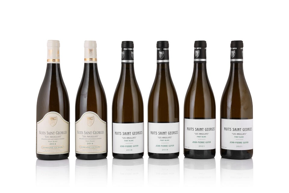 Domaine Jean-Pierre Guyon, Nuits-Saint-Georges Blanc Les Argillats, 2014 (6 x 750ml) Domaine Je...: Domaine Jean-Pierre Guyon, Nuits-Saint-Georges Blanc Les Argillats, 2014 (6 x 750ml) Region: Côte de Nuits Packaging: original carton Domaine Jean-Pierre Guyon, Nuits-Saint-Georges Blanc Les Argi