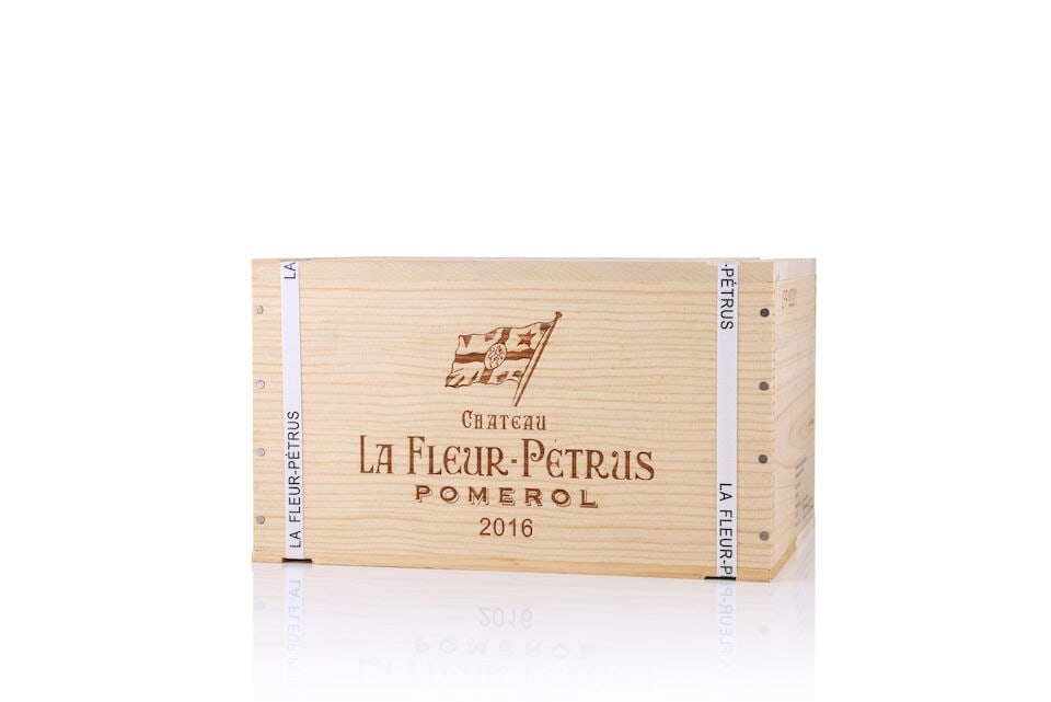 Château La Fleur-Pétrus, 2016 (6 x 750ml): Château La Fleur-Pétrus, 2016 (6 x 750ml) Region: Pomerol Packaging: original wooden case This lot is subject to the following lot symbols: Δ Δ VAT at the prevailing rate on