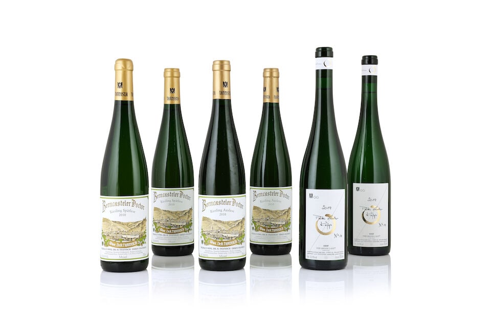 Dr. H. Thanisch, Berncasteler Doctor Riesling Auslese, 2010 (6 x 750ml) Dr. H. Thanisch, Bernca...: Dr. H. Thanisch, Berncasteler Doctor Riesling Auslese, 2010 (6 x 750ml) Region: Germany Packaging: original carton Dr. H. Thanisch, Berncasteler Doctor Riesling Spatlese, 2010 (6 x 750ml) Region:
