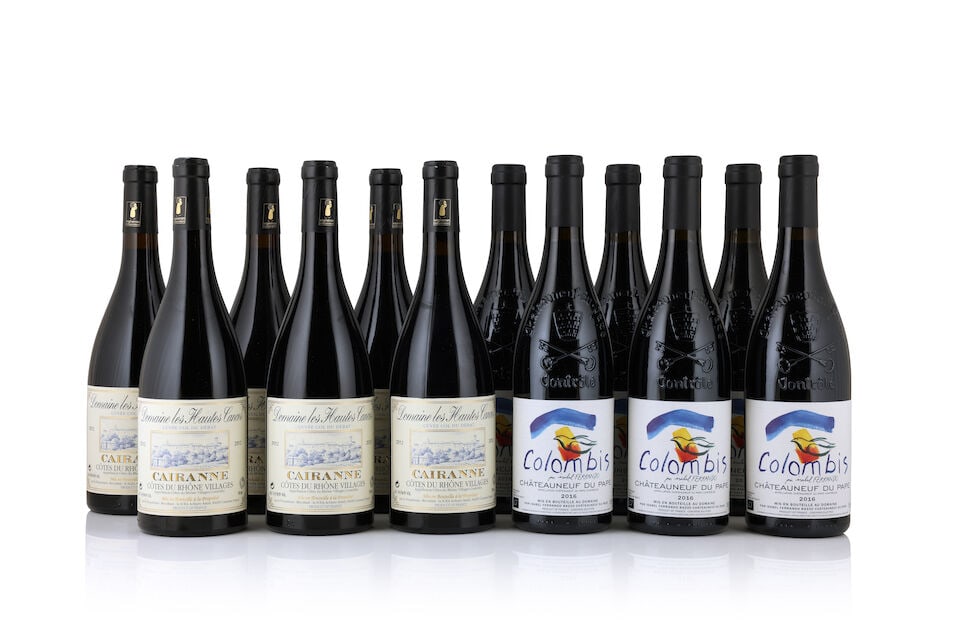 Domaine les Hautes Cances, Cairanne Cuvée Col du Debat, 2012 (6 x 750ml) Isabel Ferrando, ...: Domaine les Hautes Cances, Cairanne Cuvée Col du Debat, 2012 (6 x 750ml) Region: Rhône Valley Isabel Ferrando, Châteauneuf-du-Pape Colombis, 2016 (6 x 750ml) Region: Rhône Valley P