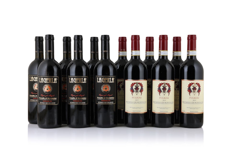 La Gerla, Brunello di Montalcino Vigna Gli Angeli, 2004 (6 x 750ml) Fuligni, Brunello di Montal...: La Gerla, Brunello di Montalcino Vigna Gli Angeli, 2004 (6 x 750ml) Region: Tuscany Packaging: original carton Fuligni, Brunello di Montalcino, 2019 (6 x 750ml) Region: Tuscany Packaging: original car