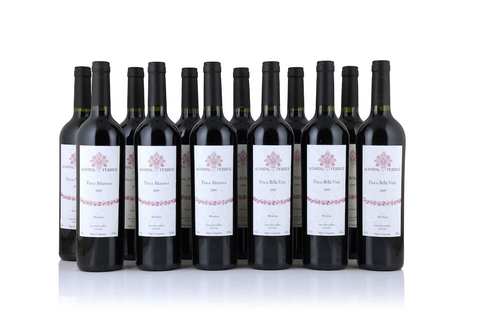 Achaval-Ferrer, Finca Altamira, 2009 (6 x 750ml) Achaval-Ferrer, Finca Bella Vista, 2009 (6 x 7...: Achaval-Ferrer, Finca Altamira, 2009 (6 x 750ml) Region: Argentina Achaval-Ferrer, Finca Bella Vista, 2009 (6 x 750ml) Region: Argentina This lot is subject to the following lot symbols: