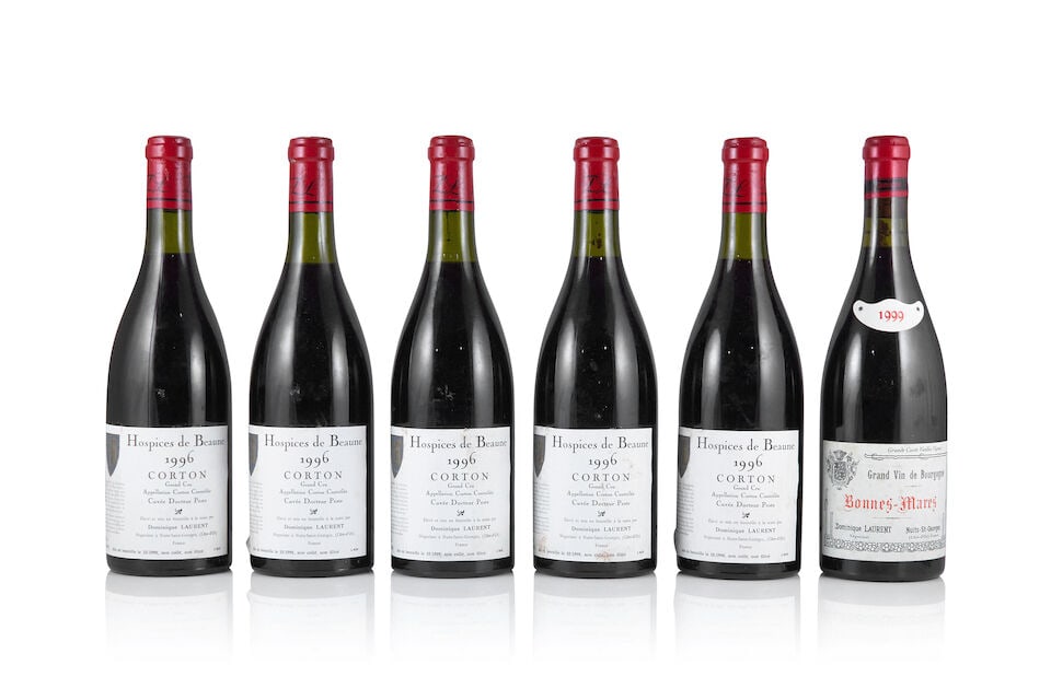Dominique Laurent, Hospices de Beaune, Corton Cuvée Docteur Peste, 1996 (5 x 750ml) Domini... (1 of 1)