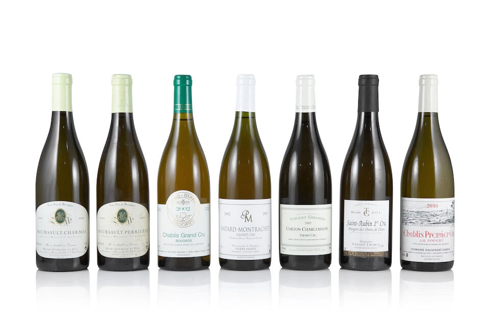 Pierre Morey, Bâtard-Montrachet, 2002 (1 x 750ml) Jean-Marc Brocard, Chablis Grand Cru Boug...: Pierre Morey, Bâtard-Montrachet, 2002 (1 x 750ml) Region: Côte de Beaune Label: lightly bin-soiled Jean-Marc Brocard, Chablis Grand Cru Bougros, 2002 (1 x 750ml) Region: Chablis Vincent Gira