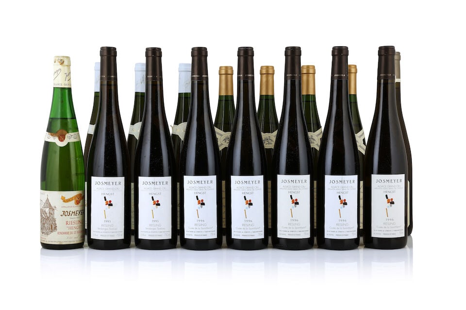 Josmeyer, Riesling Hengst Vendanges 22 November, 1983 (1 x 750ml) Hugel, Riesling 'Hugel' Vendan... - 3