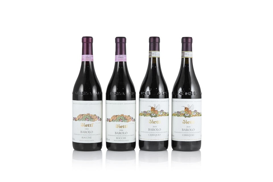 Vietti, Barolo Rocche, 1995 (1 x 750ml) Vietti, Barolo Rocche, 1996 (1 x 750ml) Vietti, Barolo C... (1 of 1)