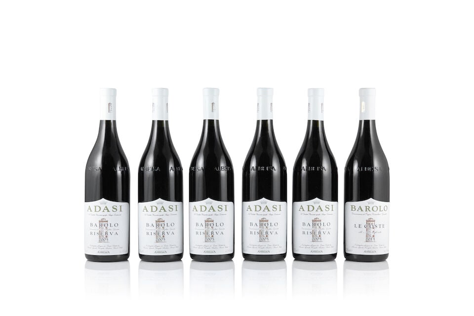 Famiglia Anselma, Adasi Barolo Riserva, 2005 (5 x 750ml) Giacomo Fenocchio, Barolo Villero, 2011...: Famiglia Anselma, Adasi Barolo Riserva, 2005 (5 x 750ml) Region: Piedmont Giacomo Fenocchio, Barolo Villero, 2011 (1 x 750ml) Region: Piedmont Cavallotto , Barolo Bricco Boschis, 2013 (2 x