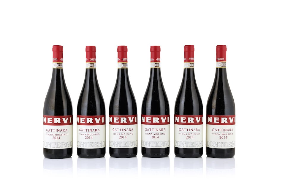 Conterno Az. Vitivinicola Nervi, Gattinara Vigna Molsino, 2014 (6 x 750ml): Conterno Az. Vitivinicola Nervi, Gattinara Vigna Molsino, 2014 (6 x 750ml) Region: Piedmont Packaging: original carton Lot to be sold without reserve. For further information on this lot please visit